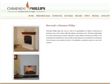 Tablet Screenshot of chimeneasphillips.com